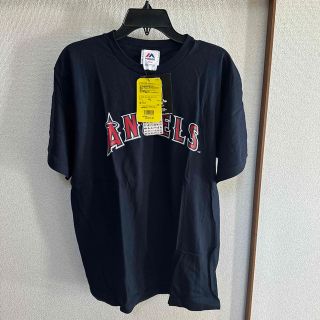 マジェスティック(Majestic)の大谷翔平　ユニフォームTシャツ　エンゼルス　ネイビー　MAJESTIC正規品(応援グッズ)