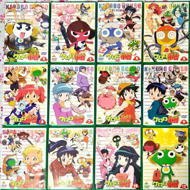 BANDAI - 美品 ケロロ軍曹 DVD 1stシーズン全13巻セット+収納BOX付き