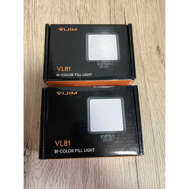 VIJIM VL81 ledカメラライト Type-C充電式撮影用 3000mA スマホ/家電/カメラのカメラ(ストロボ/照明)の商品写真