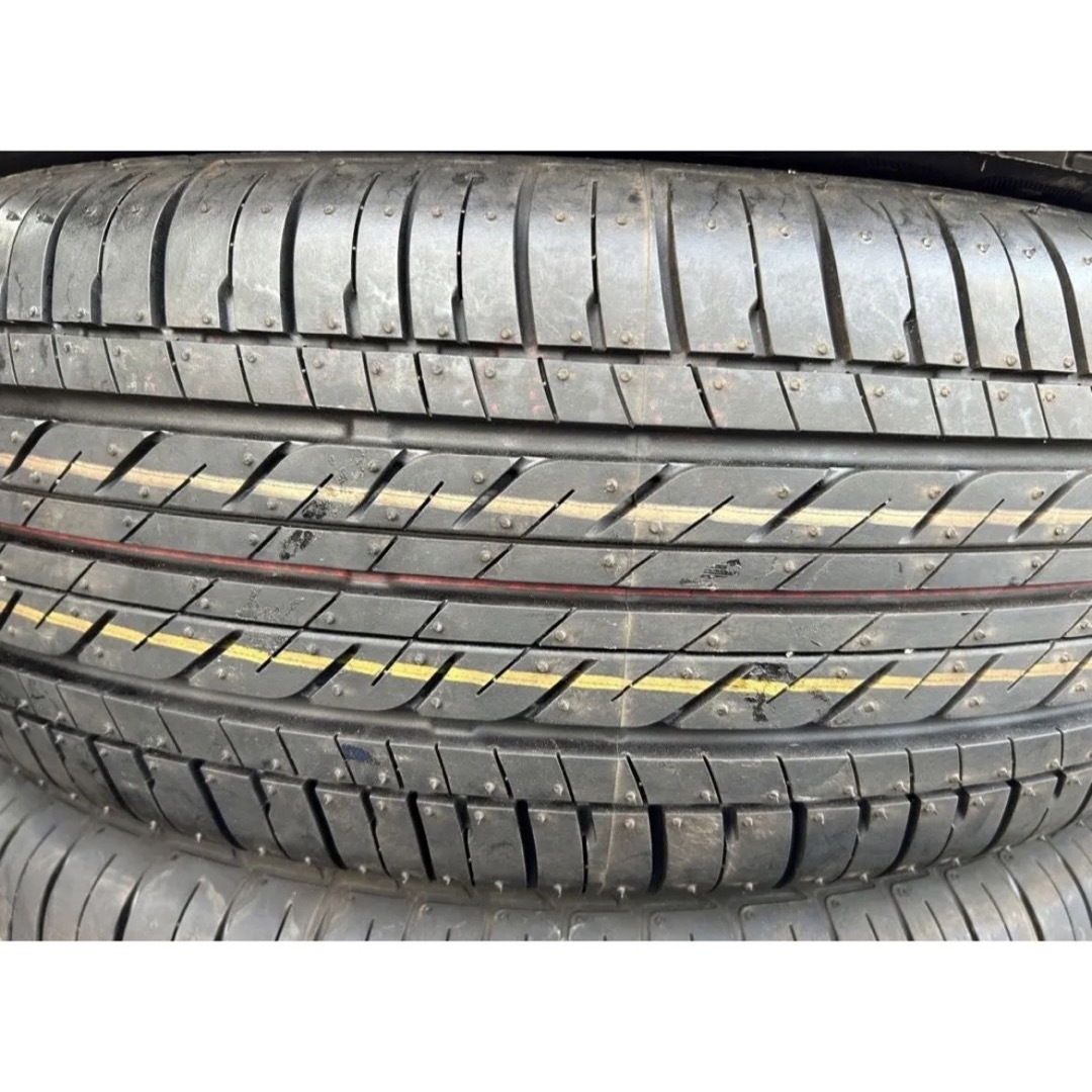 ブラウン×ピンク 新車剥がし DUNLOP 195/65R15 22年製 サマータイヤ