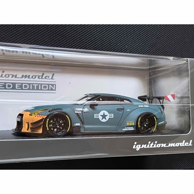 イグニッションモデル IG2557 1/43 LB-WORKS GT-R R35