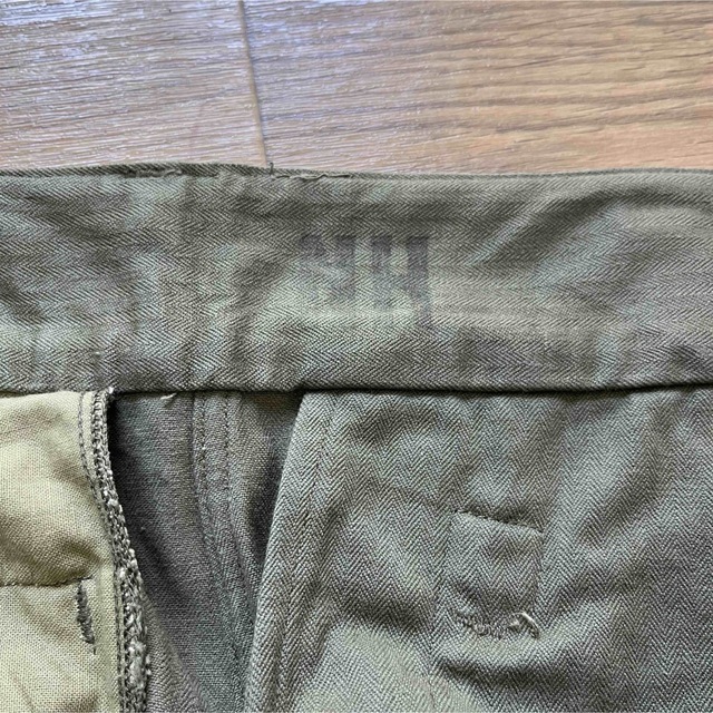 Maison Martin Margiela(マルタンマルジェラ)のフランス軍M47後期型　サイズ35美品　60年代　French Military メンズのパンツ(ワークパンツ/カーゴパンツ)の商品写真