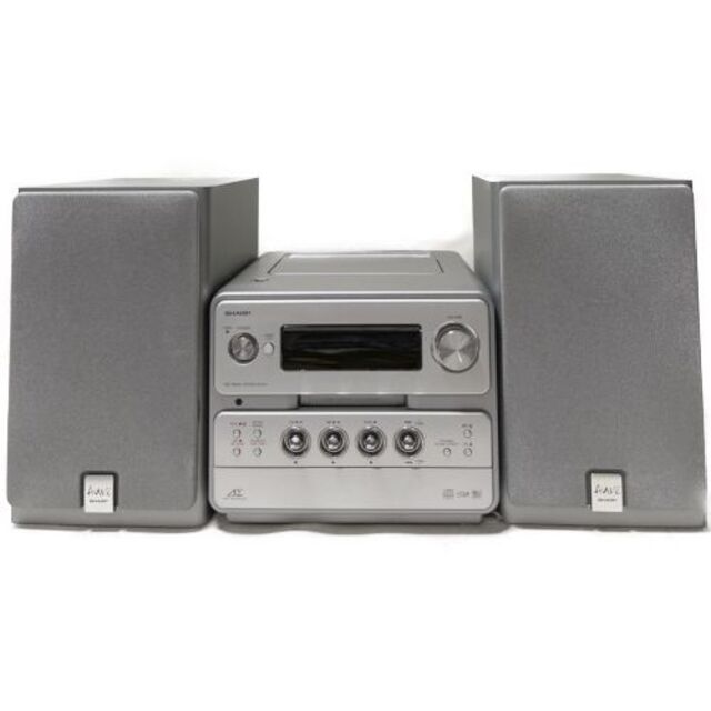 オンライン販売品 SHARP MDLP内蔵MDマイクロコンポ SD-GX1-S
