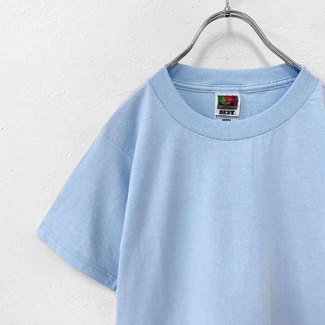 ヴィンテージ 90s 00s フルーツオブザルーム BEST 無地 Tシャツ