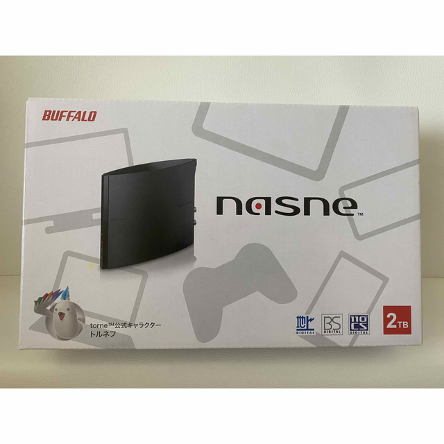 スマホ/家電/カメラバッファロー nasne HDDレコーダー 2TB NS-N100