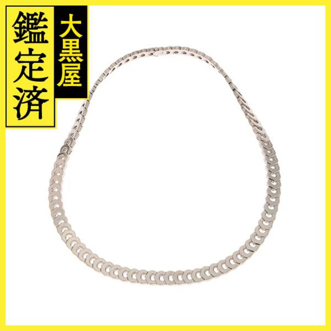 Cartier　Cドゥネックレス　K18ホワイトゴールド　91.2g【472】