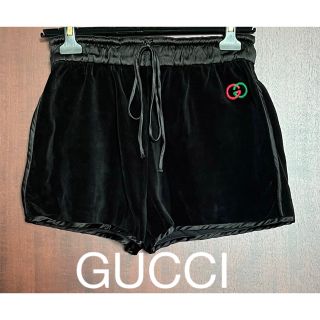 グッチ(Gucci)のGUCCI グッチ　ショートパンツ　黒(ショートパンツ)