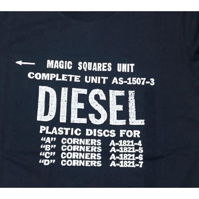 【新品未使用品】DIESEL T-DIEGO-B6 Tシャツ M②