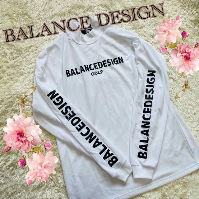 balanceweardesign(バランスウェアデザイン)の【BALANCE DESIGN GOLF】ロゴプリント　インナー♪一枚でも スポーツ/アウトドアのゴルフ(ウエア)の商品写真