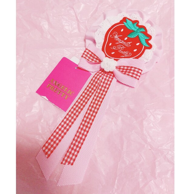 Angelic Pretty Sweet Strawberryワッペン ブローチ