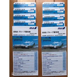 ＡＮＡ(全日本空輸)の株主優待券 ８枚(航空券)