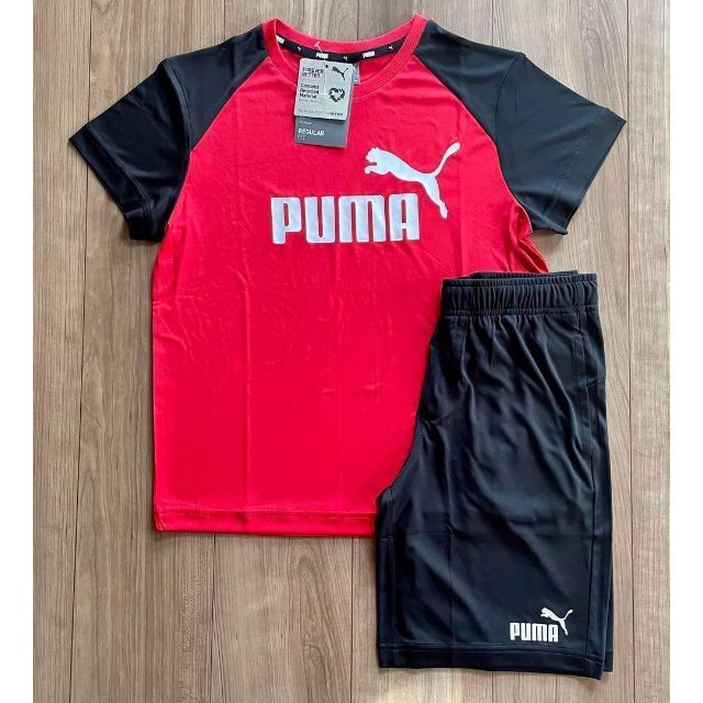 PUMA 【新品送料込】定価3,960円 プーマ 上下セット シャツパンツ 120cmの通販 by Min｜プーマならラクマ