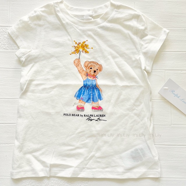 Ralph Lauren(ラルフローレン)の春夏活躍 12m80cm tシャツ　ラルフローレン　ポロベア キッズ/ベビー/マタニティのベビー服(~85cm)(Ｔシャツ)の商品写真