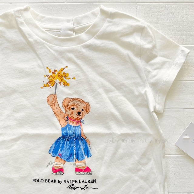 Ralph Lauren(ラルフローレン)の春夏活躍 12m80cm tシャツ　ラルフローレン　ポロベア キッズ/ベビー/マタニティのベビー服(~85cm)(Ｔシャツ)の商品写真