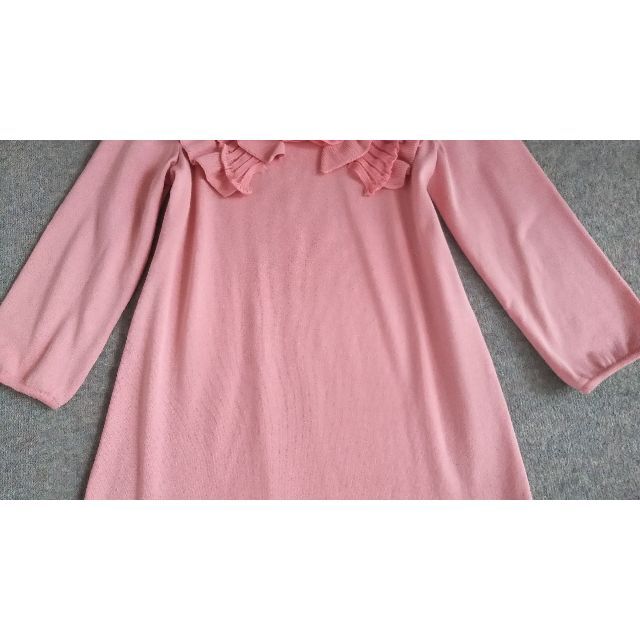 新品 TO BE CHIC かわいいニットチュニックワンピース　ピ　39600円 2