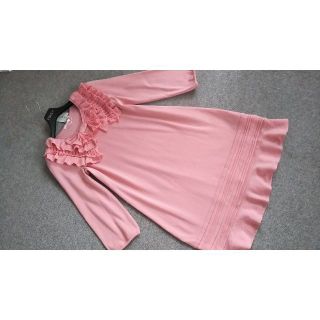 新品 TO BE CHIC かわいいニットチュニックワンピース　ピ　39600円