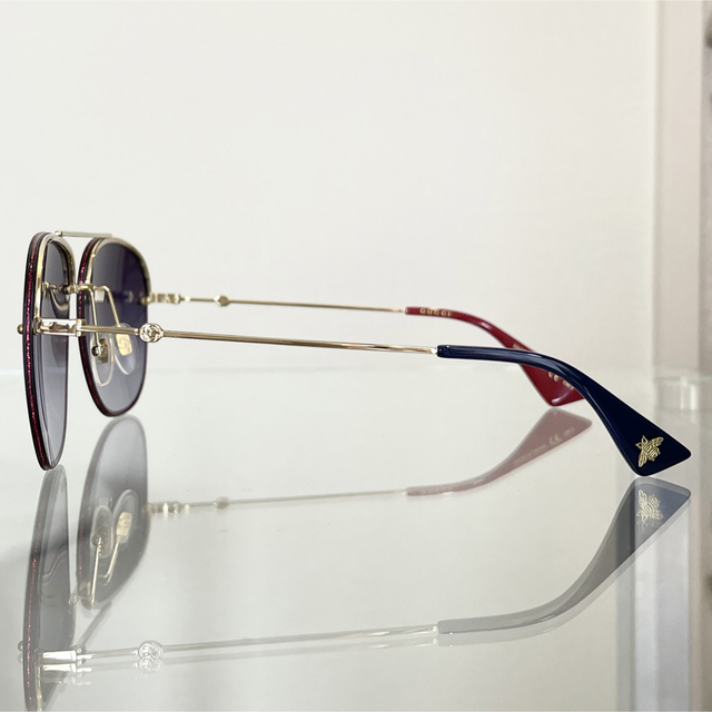 サングラス/メガネ 【未使用品】GUCCI サングラス GG0351S メタル