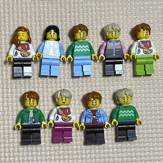 レゴ(Lego)のLEGO  フィギュア　9体(知育玩具)