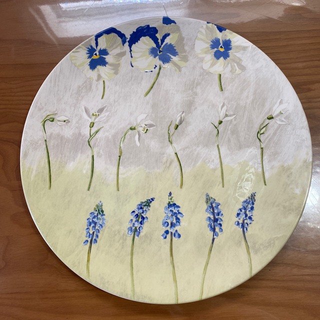 アリス ジアン 大皿 プレート gien ケーキ 30㎝ 飾り皿 アートの通販 