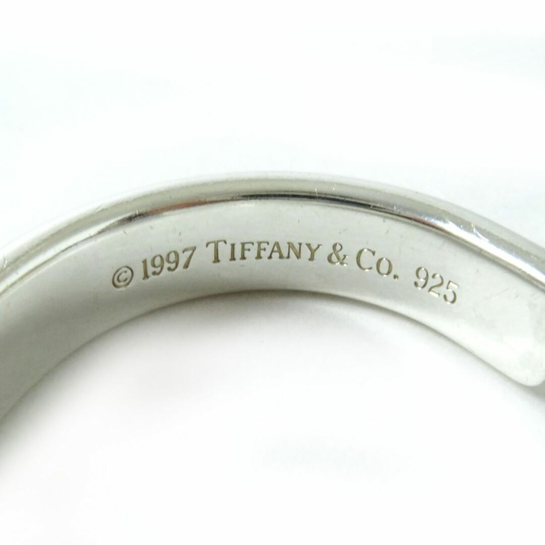 良品◎シンプル Tiffany＆Co. ティファニー 1837 ナロー バングル ブレスレット シルバー SV925 レディース 重量：39.5ｇ