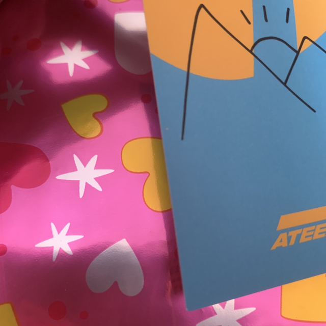 ATEEZ(エイティーズ)のATEEZ サン トレカ 3集 ONE TO ALL サイン 日本 限定 特典 エンタメ/ホビーのトレーディングカード(その他)の商品写真