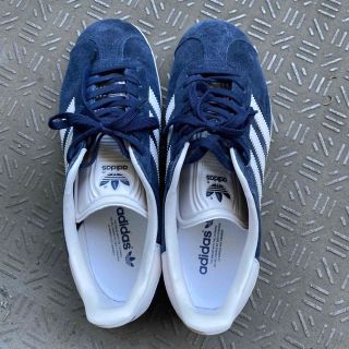 adidas スニーカー　サイズ23cm Gazelle ネイビー　+2アイテム(スニーカー)