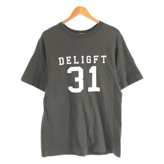 【美品】  Deuxieme Classe / ドゥーズィエムクラス | AMERICANA アメリカーナ RUGBY Tシャツ ラグビー ラガー シャツ | F | ブラウン / ネイビー | レディース