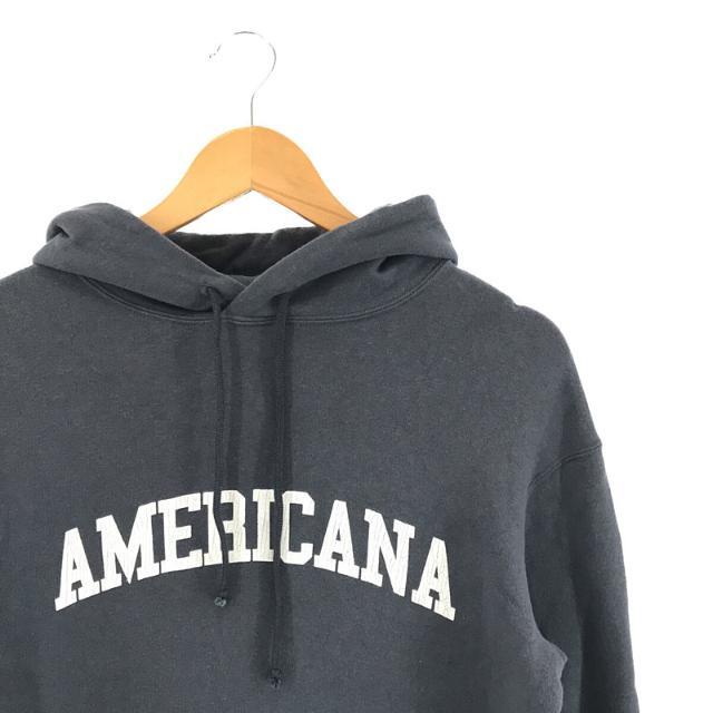 アメリカーナ　ネイビー L'Appartement Logo Parka