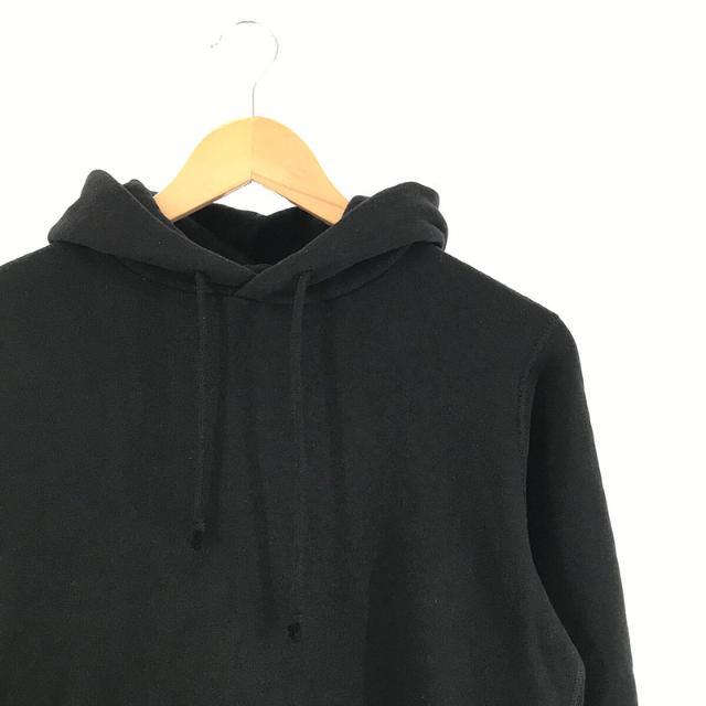 LOOPWHEELER / ループウィラー | L'Appartement 取扱い Sweat Parka BLACK プルオーバー スウェット パーカー | SMALL | ブラック | レディース