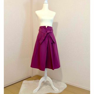 【超美品！】JILLSTUART リボン　スカート　ピンク