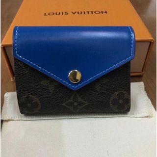 ルイヴィトン(LOUIS VUITTON)のポルトフォイ　ゾエ　ブルージーン(財布)