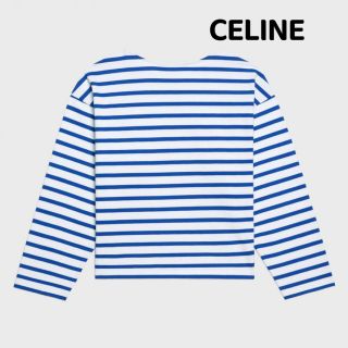 セリーヌ(celine)の22SS CELINE ストライプ ロングスリーブ トップス(トレーナー/スウェット)