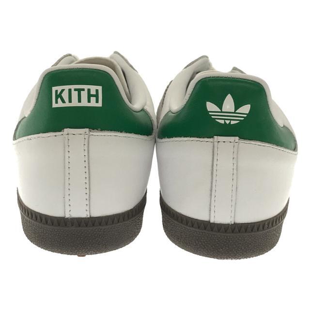 【美品】 adidas / アディダス | × KITH キス コラボ SAMBA サンバ ローカット スニーカー FX5398 箱付き | 26.5  | ホワイト | メンズ