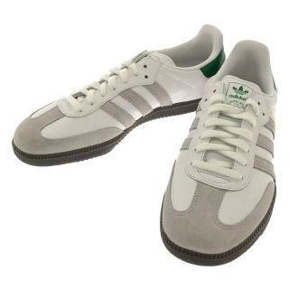 アディダス(adidas)の【美品】  adidas / アディダス | × KITH キス コラボ SAMBA サンバ ローカット スニーカー FX5398 箱付き | 26.5 | ホワイト | メンズ(スニーカー)