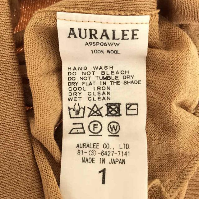 AURALEE - 【美品】 AURALEE / オーラリー | WOOL RIB KNIT SLIT AURALEE - 【美品】 AURALEE / オーラリー | WOOL RIB KNIT SLIT