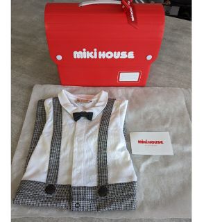 ミキハウス(mikihouse)のミキハウス　カバーオール　ロンパース(カバーオール)