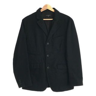 エンジニアードガーメンツ(Engineered Garments)の【美品】  Engineered Garments / エンジニアドガーメンツ | コットン 3B シングルブレスト ジャケット 袖裏ジャガード刺繍切替 | S | ブラック | メンズ(その他)