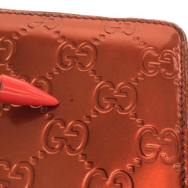 Gucci - GUCCI / グッチ | 308005 グッチシマ GGロゴ エナメルレザー