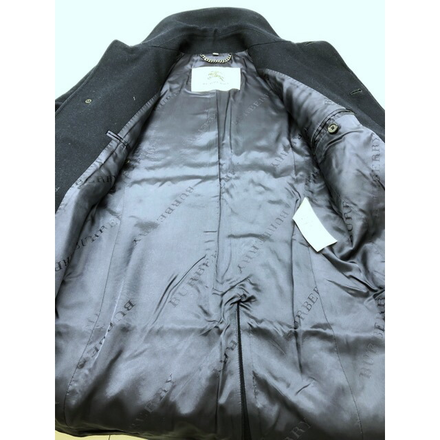 BURBERRY(バーバリー)のBURBERRY LONDON（バーバリーロンドン） ステンカラーウールコート 【中古】【007】 メンズのジャケット/アウター(ステンカラーコート)の商品写真