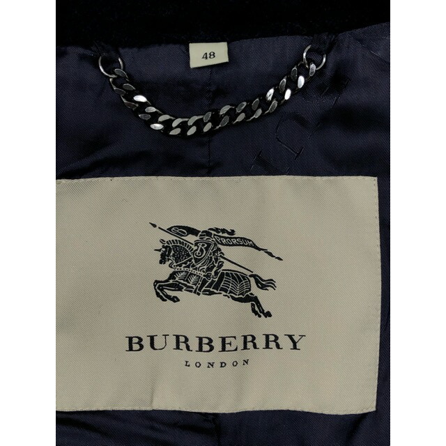 BURBERRY(バーバリー)のBURBERRY LONDON（バーバリーロンドン） ステンカラーウールコート 【中古】【007】 メンズのジャケット/アウター(ステンカラーコート)の商品写真