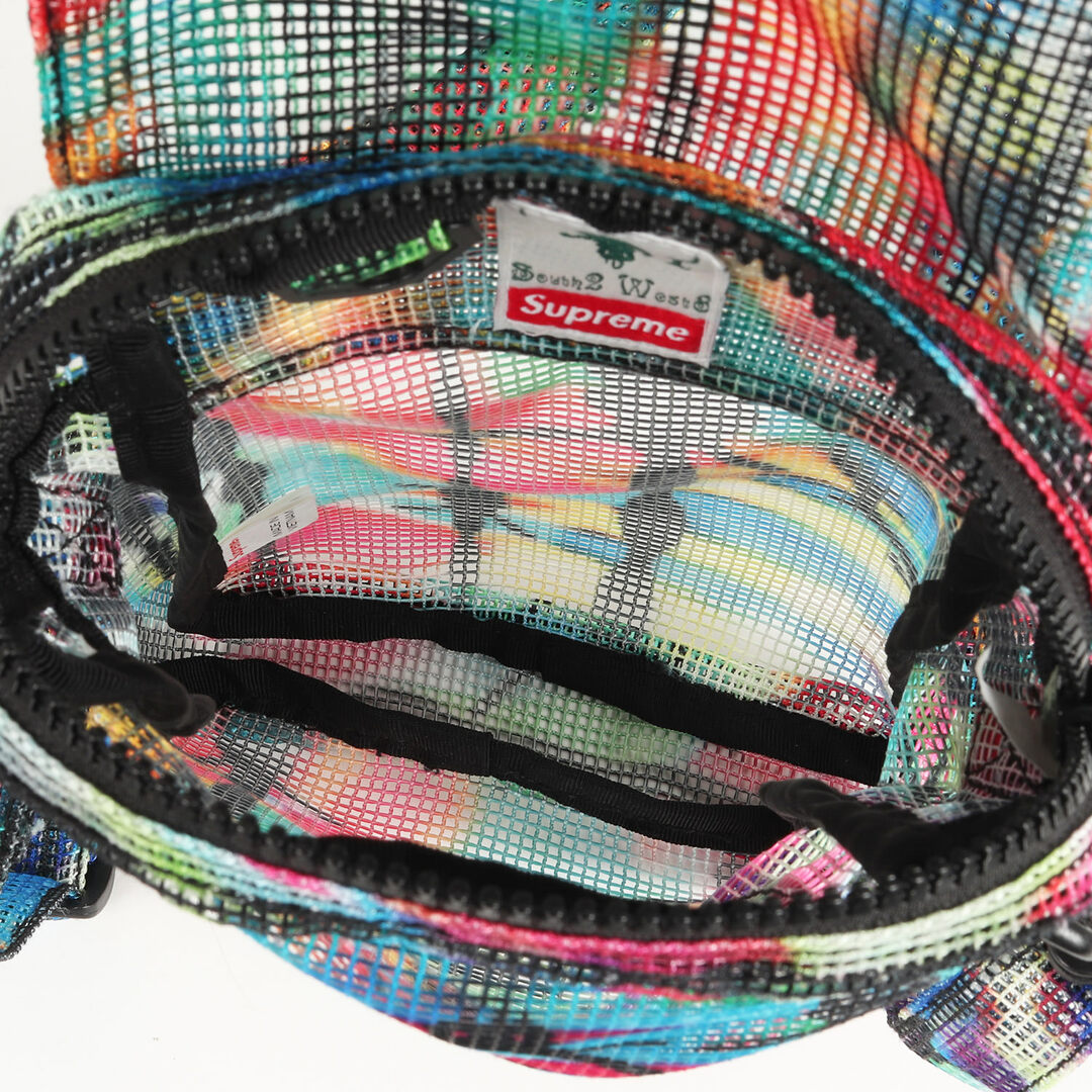 Supreme(シュプリーム)のSupreme シュプリーム SOUTH2 WEST8 ヘビー メッシュ ショルダー ゲーム バッグ Heavy Mesh Game Bag S2W8 21SS マルチカラー カバン コラボ 【メンズ】【中古】【美品】 メンズのバッグ(ショルダーバッグ)の商品写真