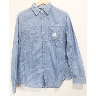 ササフラス(SASSAFRAS)のSASSAFRAS （ササフラス） Gardener Shirt　ガーデナーシャツ　シャンブレーシャツ【中古】【007】(シャツ)