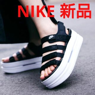 ナイキ(NIKE)の新品★NIKE ICON ナイキ アイコン 厚底 サンダル 23cm 24cm(サンダル)