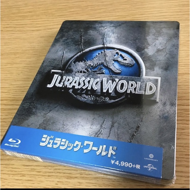 限定　スチールブック　ジュラシック・ワールド ブルーレイ&DVD