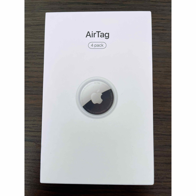 Apple(アップル)の【新品未開封】Apple AirTag 4個セット エアタグ スマホ/家電/カメラのスマホアクセサリー(その他)の商品写真