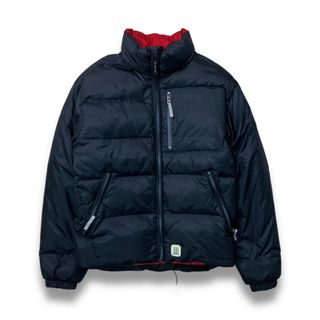 バートン(BURTON)の00s BURTON バートン パッカブルダウンジャケット スノーボード 黒(ダウンジャケット)