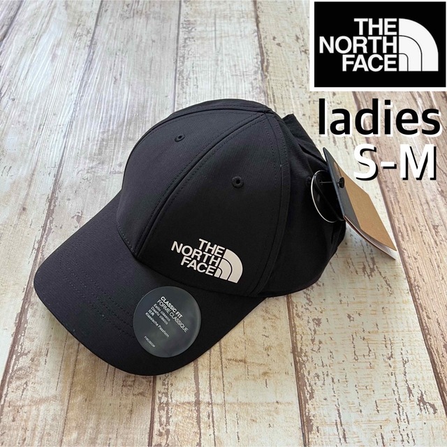 TNF キャップ　帽子　ブラック　レディース　S-M