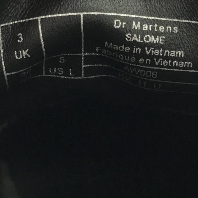 【美品】  Dr.Martens / ドクターマーチン | SEIRENE SALOME  セイレーン サロメ ハイヒール レザーシューズ | UK 3 | ブラック | レディース 5