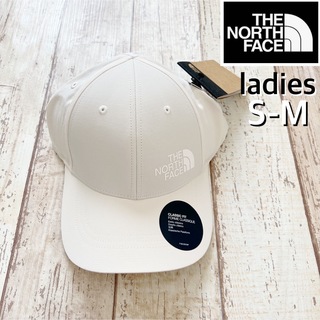 ザノースフェイス(THE NORTH FACE)のTNF キャップ　帽子　ホワイト　レディース　S-M(キャップ)