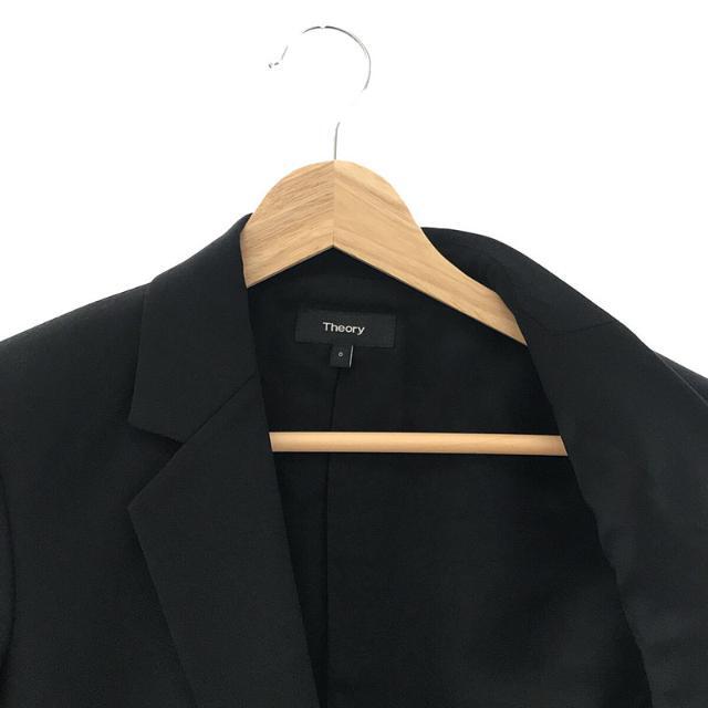 【美品】  theory / セオリー | Tailor Gabe N テーラー ギャバ N シングル ブレスト ジャケット | 0 | ブラック | レディース 3